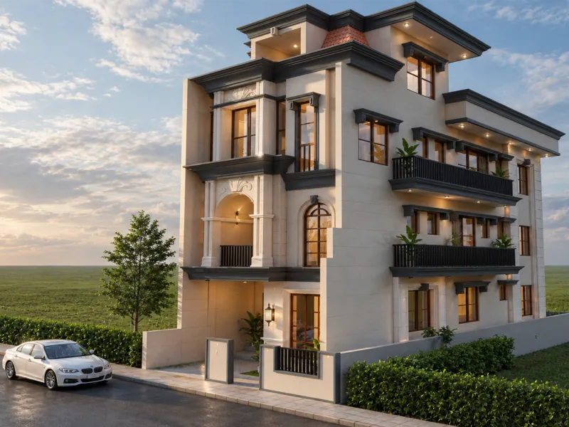 Neoclassical Residential Building