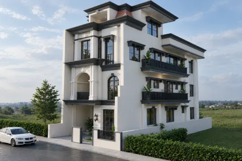 Neoclassical Residential Building gallery image