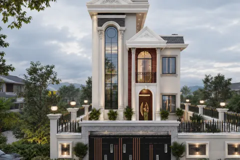 Contemporary Neoclassical Residence gallery image