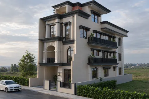 Neoclassical Residential Building gallery image